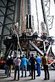 NASA Marshall visit to Super Heavy booster