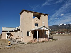 Nuestra Senora de Guadalupe Catholic Church in Cerro, March 2021