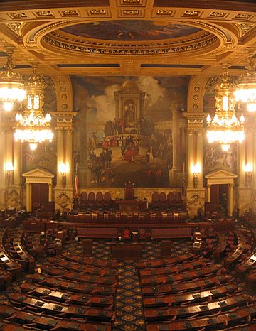 Pennsylvania State Capitol House Chamber