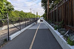 Permanente Creek Trail Old Middlefield Way underpass