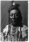 Plenty Coups Edward Curtis Portrait (c1908)