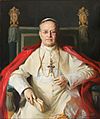 Pope Pius XI by Philip Alexius de László