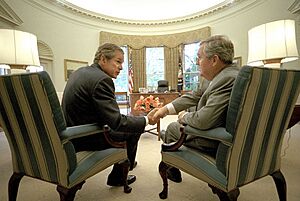 President George W. Bush and Representative Charles Norwood