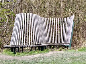 Radius (2021) by James Tunnard, Denbies Wine Estate, Dorking, Surrey 01