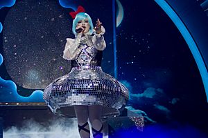 Sada Vidoo at the Dansk Melodi Grand Prix 2017.jpg