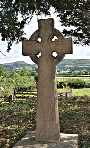 Sant Saeran Llanynys Sir Ddinbych Denbighshire North Wales 09