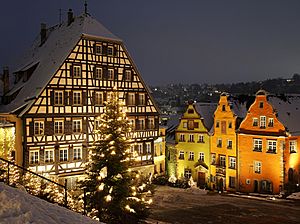 Marktplatz in Christmas time
