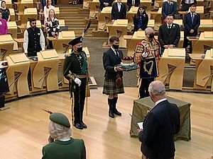 Scottish Parliament (Presentation of Crown) 2021