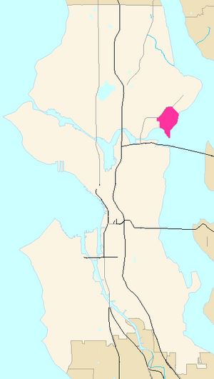 Seattle Map - Laurelhurst