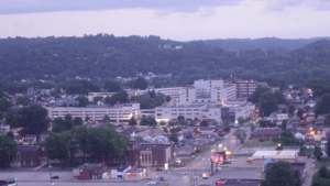 St. Mary's Medical Center (Huntington) from Rotary Park View