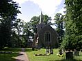 St Mary's Church, Hardwick, Cambs, and churchyard - geograph.org.uk - 879069