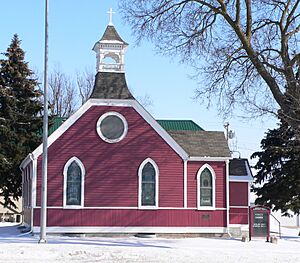 St Peter Episcopal Church (Neligh, Nebraska) from W