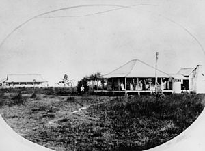 StateLibQld 1 210960 Ingham's first post office, Queensland, ca.1880
