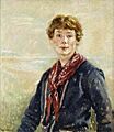 Sybil Mary Frances Craig self portrait