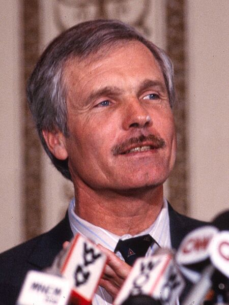 Ted Turner April 1985 (cropped)