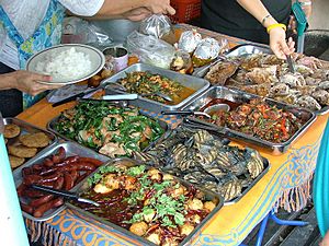 Thai Food in street