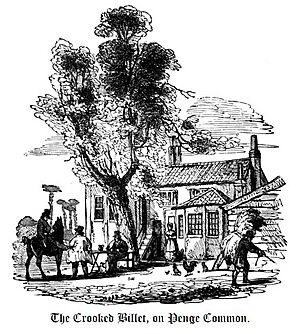 The Crooked Billet, on Penge Common