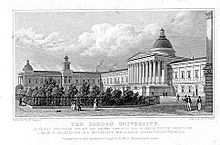 The London University by Thomas Hosmer Shepherd 1827-28
