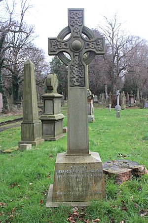 The grave of Alexander Buchan, Warriston Cemetery, Edinburgh