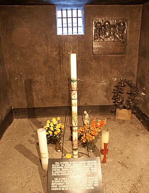 Todeszelle Pater Maximilian Kolbes, KZ Auschwitz I, Block 11
