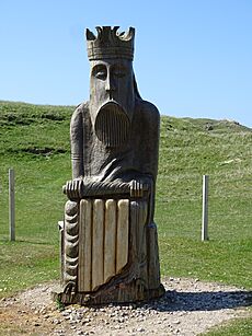 Uig Chessman Carving