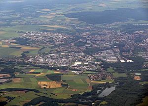 Vue aérienne de Beauvais 05