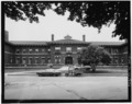 WEST (FRONT) FACADE - St. Elizabeths Hospital, C Building, 2700 Martin Luther King Jr. Avenue, Southeast, Washington, District of Columbia, DC HABS DC,WASH,221B-1