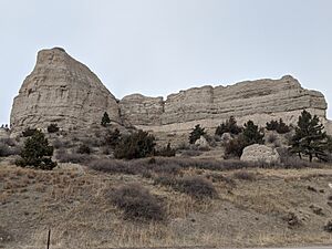 Wildcat hills butte