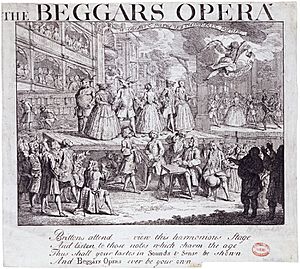 William Hogarth the beggar's opera