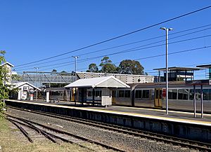 Yeerongpilly railway station, Queensland, 2019