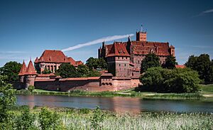 Zamek w Malborku nad Nogatem