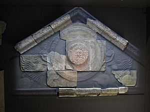 'Gorgon's Head' - Bath Temple Pediment