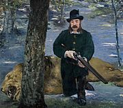Édouard Manet - Pertuiset, le chasseur de lions