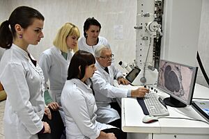 ТДМУ - Кафедра гістології та ембріології - Дослідження даних електронного мікроскопа - 16118427