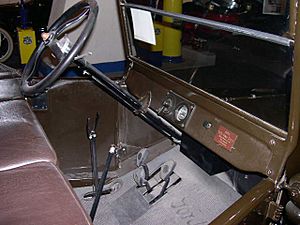 1923 Ford Model T UPS interior