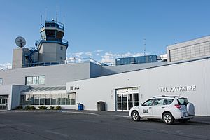 2015-09-06 Terminal at Yellowknife Airport (YZF)