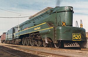 520 class loco-South Australia-1984