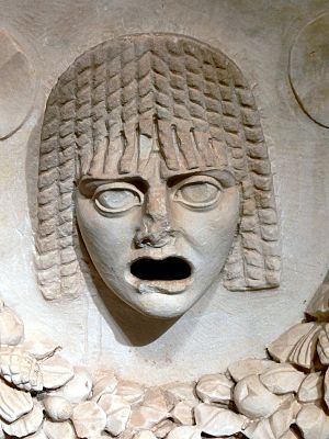 Antalya Museum - Sarkophag 8a Maske