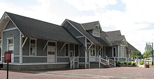 Athens Train Depot OH USA