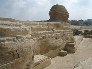 Back of Sphinx, Giza Egypt