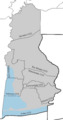 Baldwin County, Alabama census divisions, 2020
