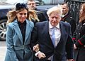 Boris Johnson and Carrie Symonds on 2020 Commonwealth Day