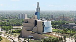 Canadian Museum for Human Rights, The Forks, Winnipeg - panoramio (3).jpg