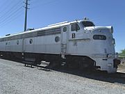 Chandler-Arizona Railroad Museum-C&NW E8 -1950