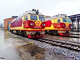 China Railways DF4D 3174 & China Railways DF4D 3265 20150725