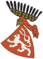 Coat of arms of the King of BohemiaCoat of arms of the Margrave of Moravia of Czech lands
