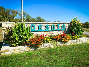 De Soto, Kansas - West Wye Sign