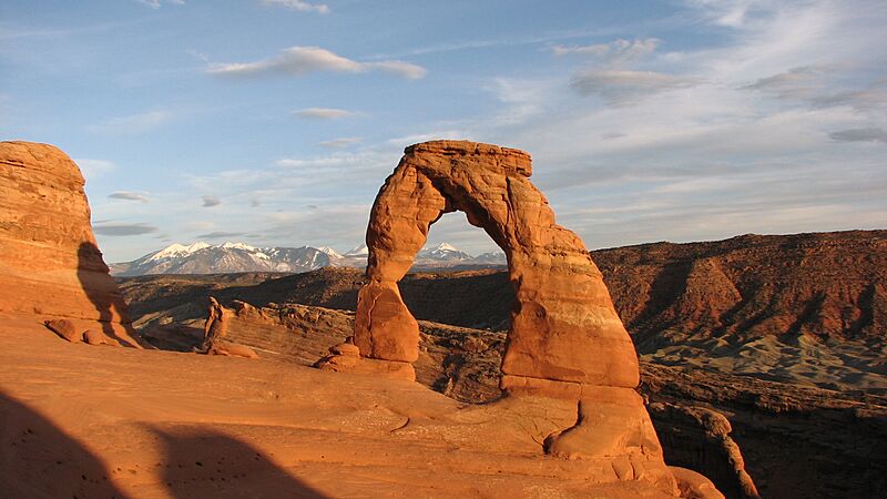 Delicate Arch sunset