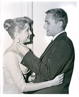 Dennis Hopper & Karen Sharpe - Conflict TV Promotional Photograph (1957)