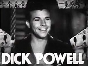 Dick Powell in Dames trailer